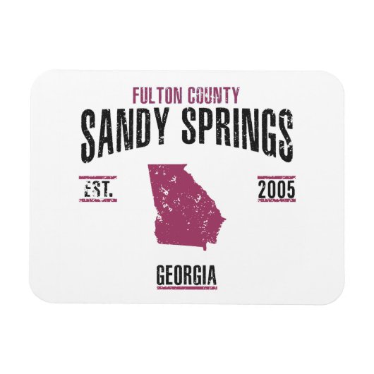 Sandy Springs Magnet (Horizontal)