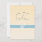 Sandy Starfish Einladung / 12x18 (Vorderseite)