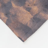 Sandy-Strand-Struktur-Foto Fleecedecke (Ecke)