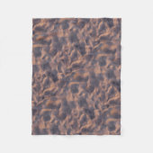 Sandy-Strand-Struktur-Foto Fleecedecke (Vorderseite)