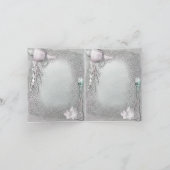 Sandy-Strandseashells-Perlen danken Ihnen Karten (Innenseite)