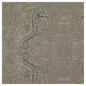Sandy Textured Seepferd Fotograf Stoff (Nahaufnahme)