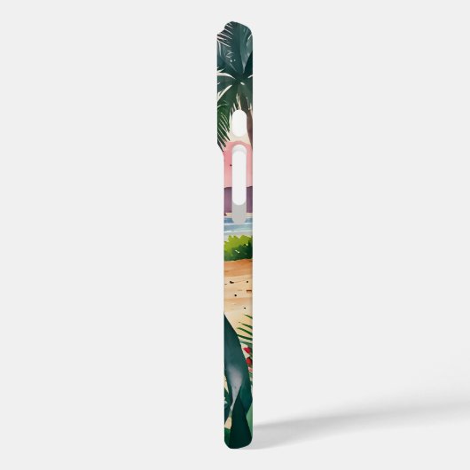 Sandy Toes Case-Mate iPhone Hülle (Rückseite / Links)