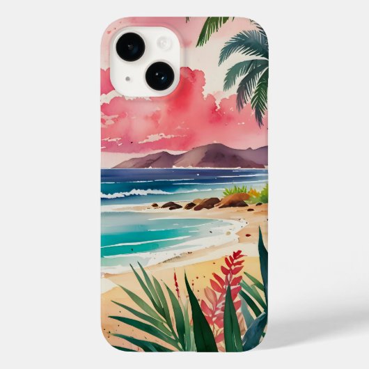 Sandy Toes Case-Mate iPhone Hülle (Rückseite)
