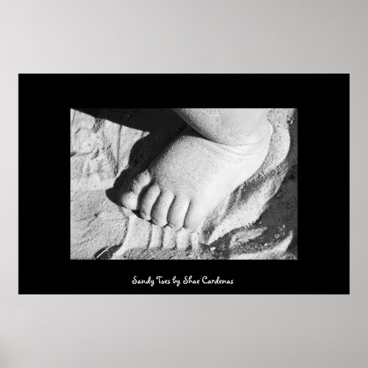 Sandy Toes Poster (Vorne)