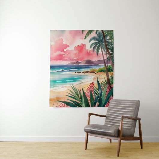 Sandy Toes Wandteppich (Beispiel)