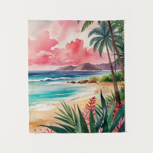 Sandy Toes Wandteppich (Vorderseite)