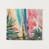 Sandy Toes Wandteppich (Vorderseite (Horizontal))