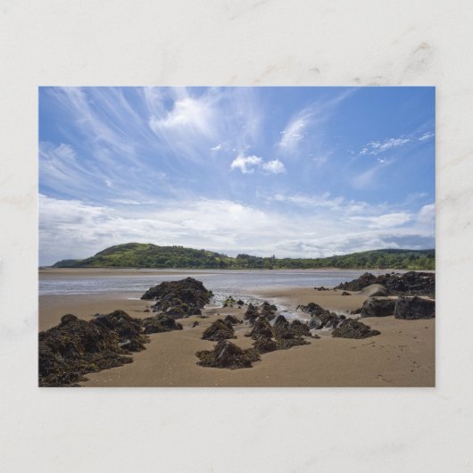 Sandyhiler Strand, Schottland Postkarte (Vorderseite)