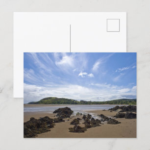 Sandyhills Strand, Schottland Postkarte