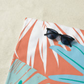 Sandyland tropisches Blätter Strandtuch (Beispiel)