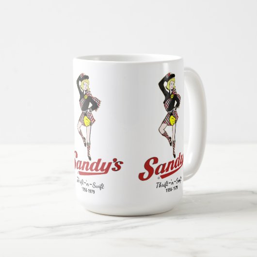 Sandys Drive-In Kaffeetasse (VorderseiteRechts)