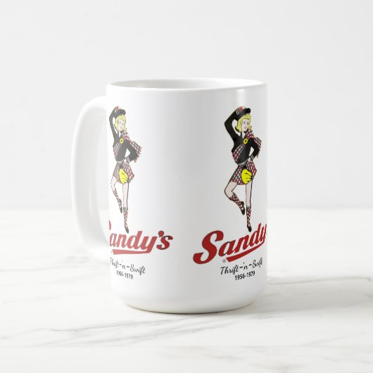 Sandys Drive-In Kaffeetasse (Vorderseite Links)