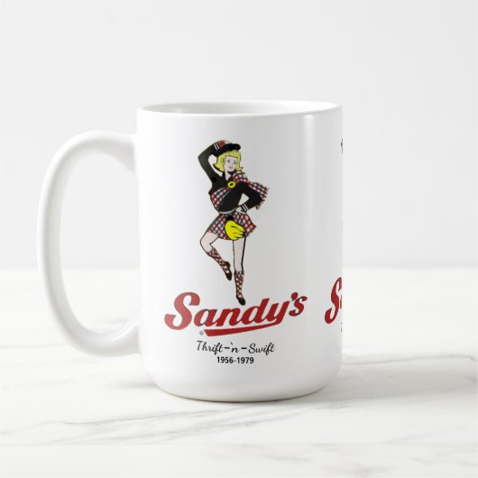 Sandys Drive-In Kaffeetasse (Links)
