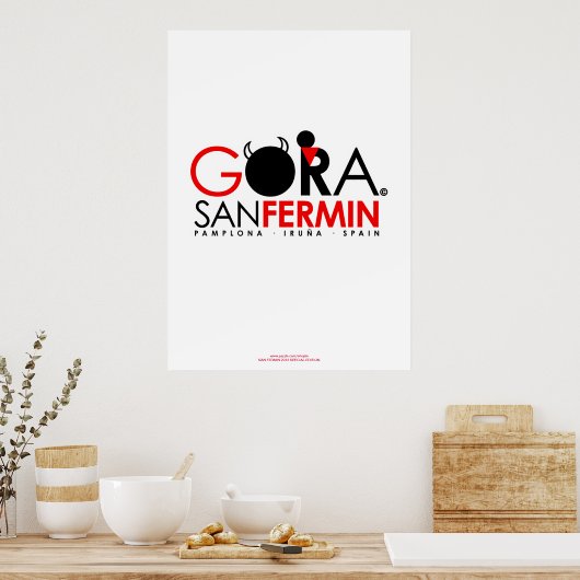 SANFERMIN POSTER (Küche)