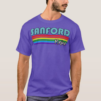 Sanford Maine Pride Sanford LGBT Geschenk LGBTQ Su T-Shirt