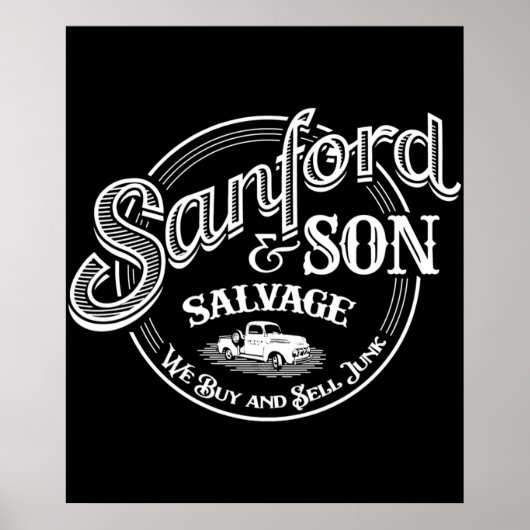 Sanford Son Salvage Poster (Vorne)