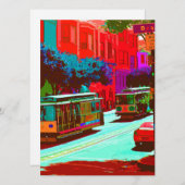 SanFrancisco 001 Feiertagskarte (Vorne/Hinten)