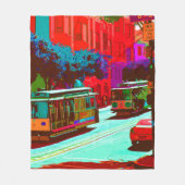 SanFrancisco 001 Fleecedecke (Vorderseite)