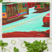 SanFrancisco 001 Geschirrtuch (Gefaltet)