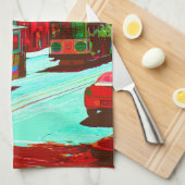 SanFrancisco 001 Geschirrtuch (Viertel Falte)