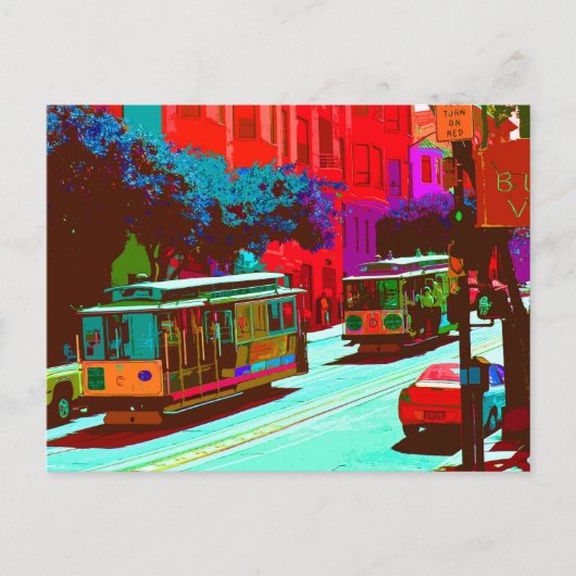 SanFrancisco 001 Postkarte (Vorderseite)