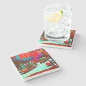 SanFrancisco 001 Steinuntersetzer (Seitenansicht)