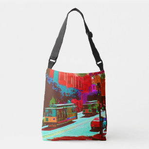 SanFrancisco 001 Tragetaschen Mit Langen Trägern