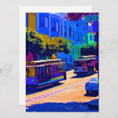 SanFrancisco 002 Feiertagskarte (Vorne/Hinten)