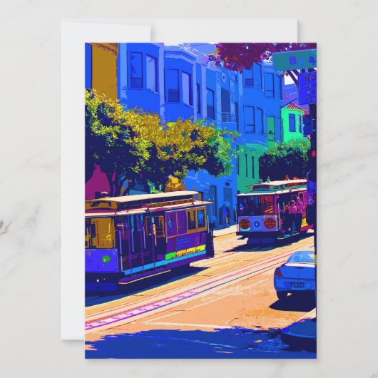 SanFrancisco 002 Feiertagskarte (Vorderseite)