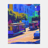 SanFrancisco 002 Fleecedecke (Vorderseite)