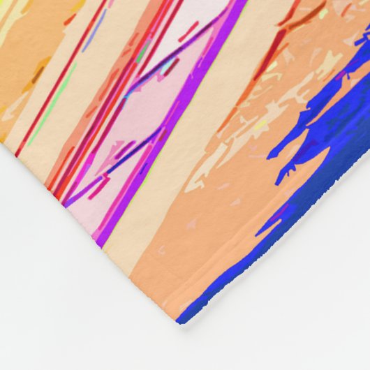 SanFrancisco 002 Fleecedecke (Ecke)