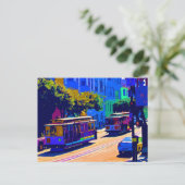 SanFrancisco 002 Postkarte (Stehend Vorderseite)