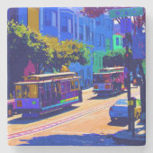 SanFrancisco 002 Steinuntersetzer (Vorderseite)