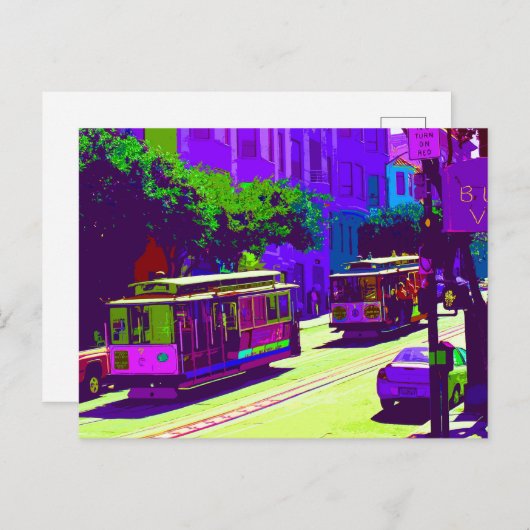 SanFrancisco 003 Postkarte (Vorne/Hinten)