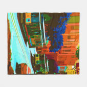 SanFrancisco 004 Fleecedecke (Vorderseite (Horizontal))