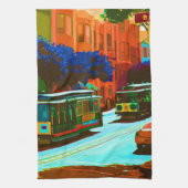 SanFrancisco 004 Geschirrtuch (Vertikal)