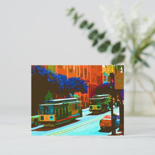 SanFrancisco 004 Postkarte (Stehend Vorderseite)