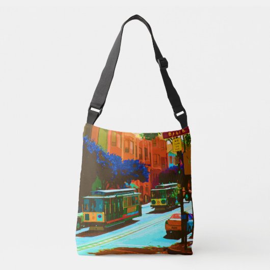 SanFrancisco 004 Tragetaschen Mit Langen Trägern (Vorderseite)