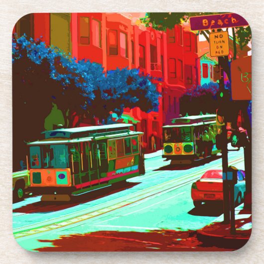 SanFrancisco 005 Getränkeuntersetzer (Vorderseite)