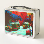 SanFrancisco 005 Metall Brotdose (Rückseite)