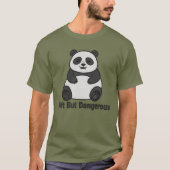 Sanft aber gefährlich | Grumpy Kawaii Panda T-Shirt (Vorderseite)