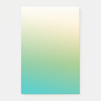 Sanft gelblich-grün post-it klebezettel