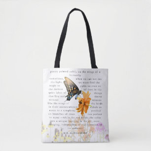 „Sanft gemalte Poesie“–ToteBag von H.G. Alexandre Tasche
