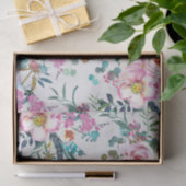 Sanft gestörte Rose und Federn Seidenpapier (Geschenk)