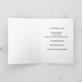 Sanft / Inspirierend Karte (Innenseite)