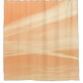 Sanft Orange Gelber Himmel Traum 1 Duschvorhang (Vorderseite)
