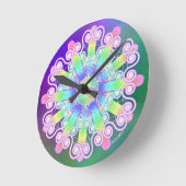 sanft runde wanduhr (Winkel)