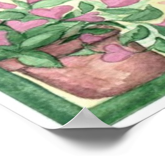 Sanft und süß poster (Ecke)