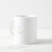 Sanft wächst du kaffeetasse (Vorderseite Links)